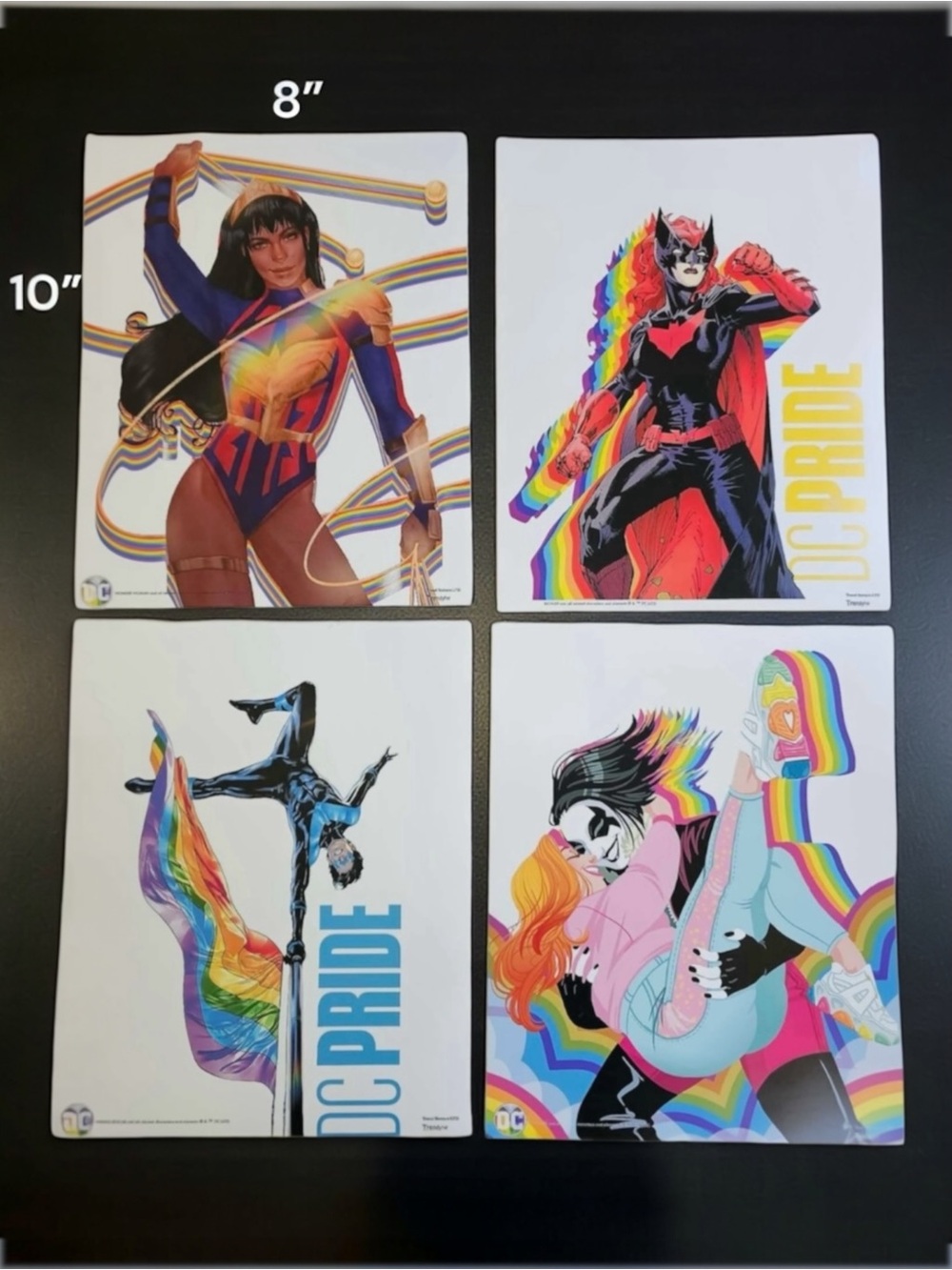 DC Comics - Justice League DC Pride - Wall Art - Final Production w/Paperwork